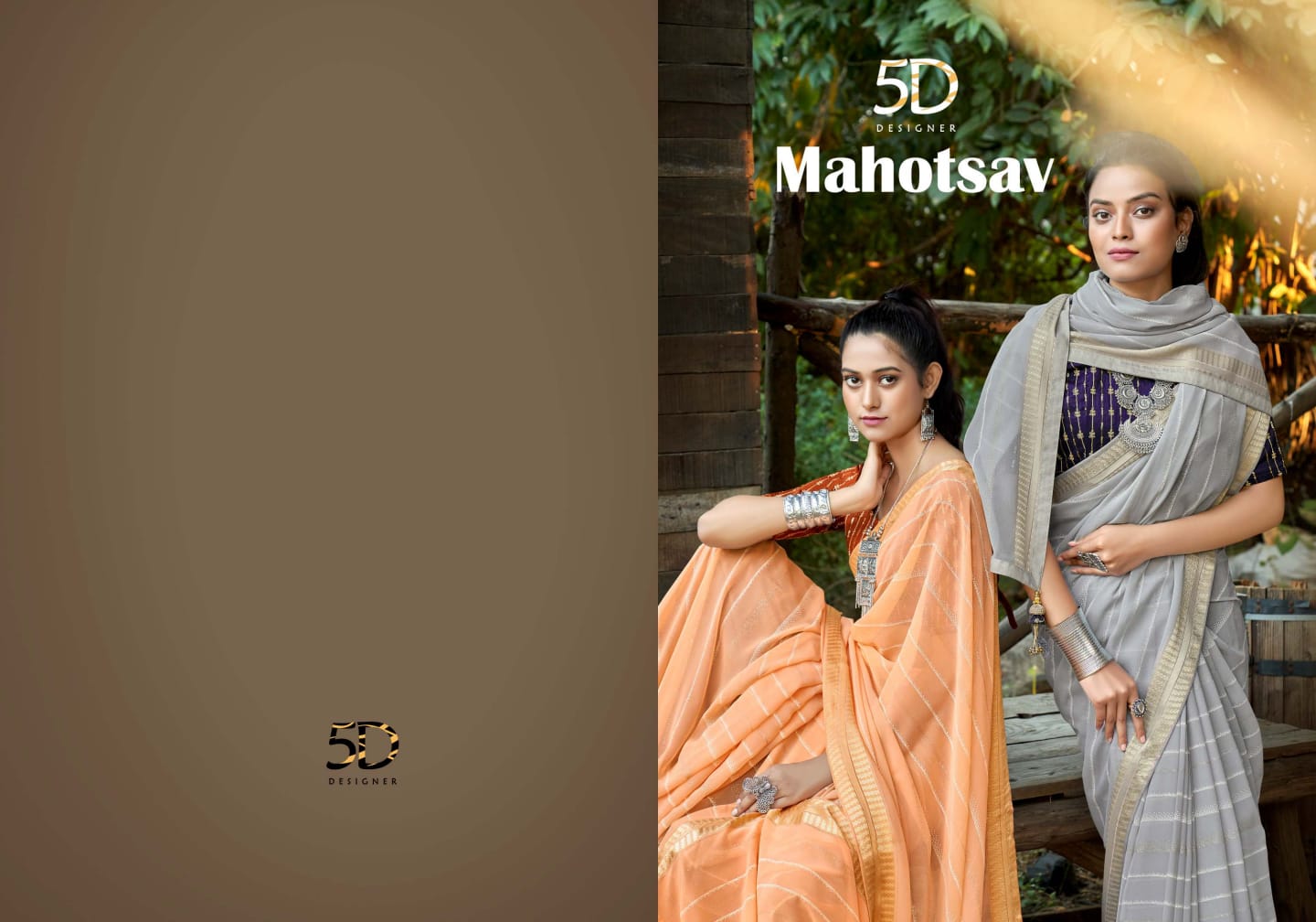 Mahotsav 5d Designer Wholesale Georgette Sarees Catalog